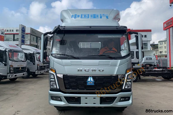 Sinotruk HOWO Tongshuai 4,15 m cabine simple fourgon à claire-voie électrique pur CATL 100,07 kWh 4X2(6 roues) Extérieur (2) | 86Trucks