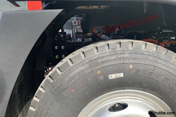 Sinotruk HOWO Tongshuai 4,15 m cabine simple fourgon à claire-voie électrique pur CATL 100,07 kWh 4X2(6 roues) Châssis (1) | 86Trucks