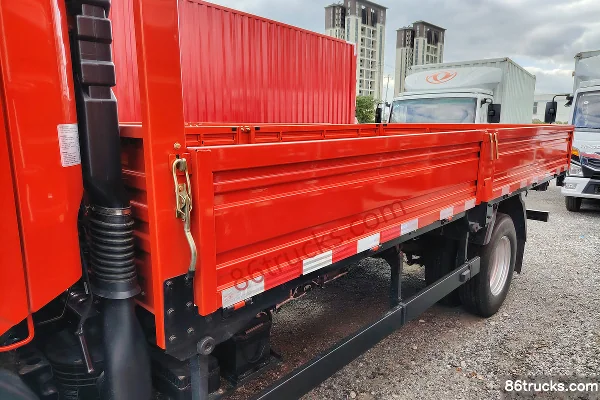 Dongfeng Kaipute Nebula K6-L Standard Edition 163 hp 4X2(6 wheels) 4.17m Single Row Flatbed Light Truck (Dana 5.5T Rear Axle) Body (1) | 86T