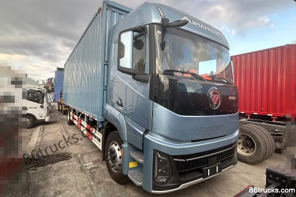 Auman Galaxy 3 8.5L Diesel 400 hp 6X2(8 wheels) ZF 12-Speed AMT Automatic Air Brake 9.53m Cab-Chassis Wing Van Truck Ext