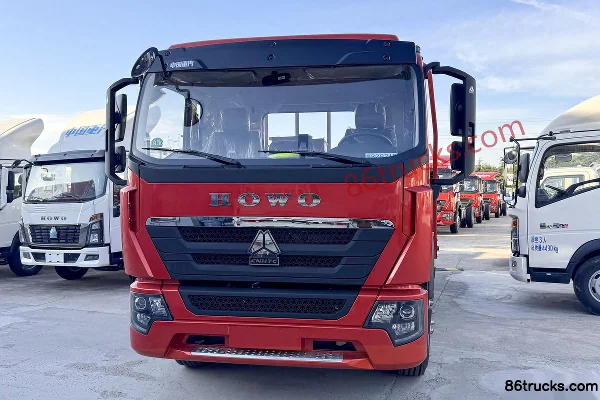 Sinotruk HOWO G5X Medium Truck 240 hp 4X2(6 wheels) 5.75m Flatbed Cargo Truck Exterior (2) | 86Trucks