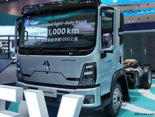 Sitrak Sitrak C3H light truck electric cargo truck