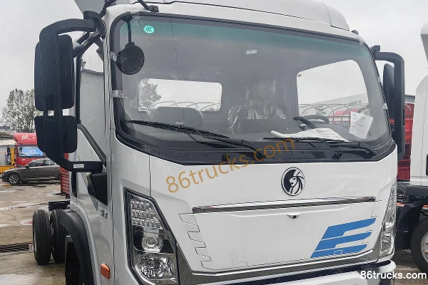 Sinotruk V3 RongE·TRUK Air Brake 4.15m Single Row Pure Electric Cage Van Light Truck CATL 140.95kWh 4X2(6 wheels) Exterior (2) | 86Trucks