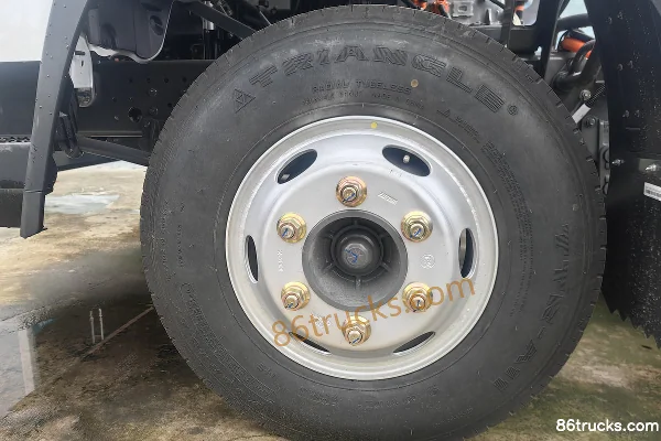 Sinotruk V3 RongE·TRUK Air Brake 4.15m Single Row Pure Electric Cage Van Light Truck CATL 140.95kWh 4X2(6 wheels) Chassis (3) | 86Trucks
