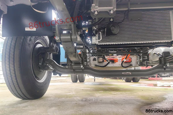 Sinotruk V3 RongE·TRUK Air Brake 4.15m Single Row Pure Electric Cage Van Light Truck CATL 140.95kWh 4X2(6 wheels) Chassis (1) | 86Trucks