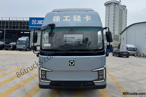 XCMG Hanjie hydraulic brake 4.4m single-row pure electric box van light truck XCMG 100.16kWh 4X2(6 roues) Extérieur (2) | 86Trucks