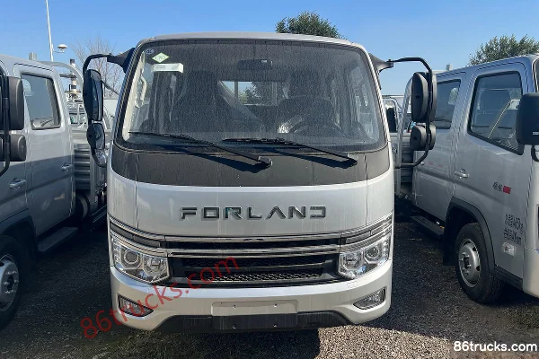 Times Leading S1 2L CNG 127ch 4X2(6 roues) Dongan 5 vitesses 3,19m camion plateau à ridelles cabine double Extérieur (2) | 86Trucks