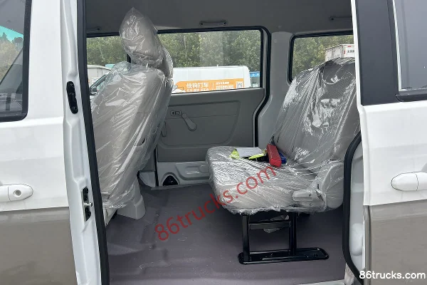 Jinbei New Hiace X30L 2023 Edition Caifu 102ch 1.5L essence 6/7 places microvan (avec climatisation centrale) Caisse (3) | 86Trucks