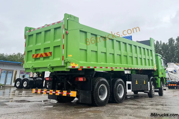 XCMG Truck Hanfeng XG2 Heavy-Duty Version 8X4(12 wheels) 7.6m Pure Electric Dump Truck CATL 600.92kWh Exterior (3) | 86Trucks