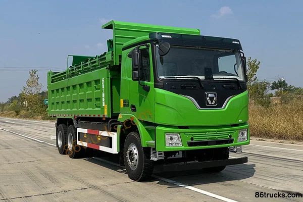 XCMG Truck Hanfeng XG2 6X4(10 wheels) 5.6m Pure Electric Dump Truck, CATL 400.61kWh Exterior