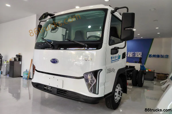 Kairui Auto Lingmi 4.5T 4.2m Single Row Pure Electric Flatbed Light Truck CATL 100.46kWh 4X2(6 wheels) Exterior (3) | 86Trucks