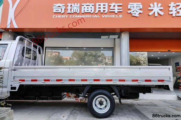 Chery Commercial Vehicle Kairui X7 Xiaogangpao Luxury Edition Hydraulic Brake 3.815m Single Row Pure Electric Panel Van Micro Truck Kairui 6