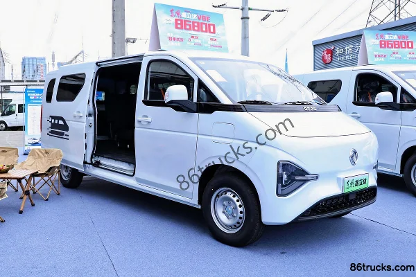 Dongfeng V8E 2025 Standard Load Edition 6-Seat Electric Light Bus Fudi 50.48kWh Exterior