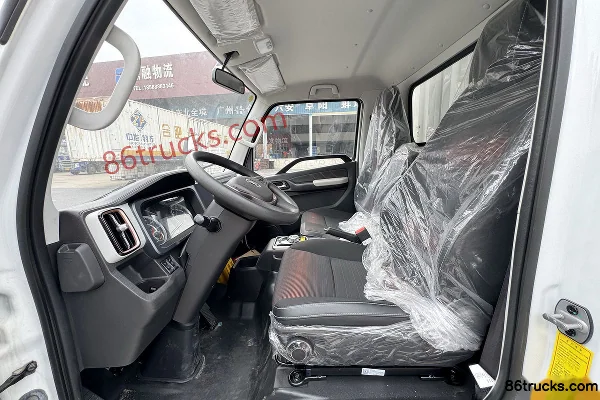 Foton Zhilan EM 3.8m Single Row Pure Electric Van Mini Truck, CALB 50.38kWh, 4X2(6 wheels) Cab (3) | 86Trucks