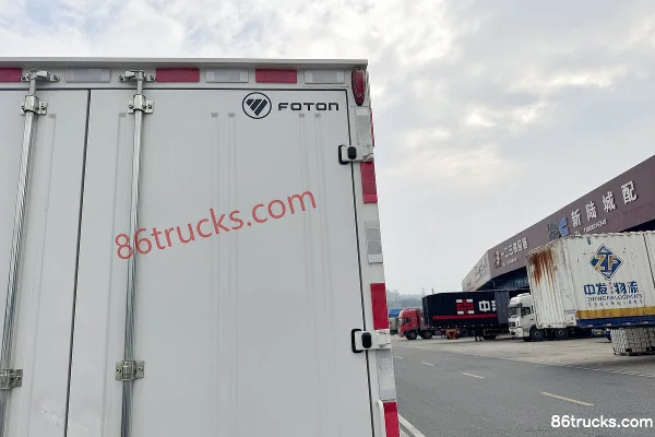 Foton Zhilan EM 3.8m Single Row Pure Electric Van Mini Truck, CALB 50.38kWh, 4X2(6 wheels) Body (2) | 86Trucks