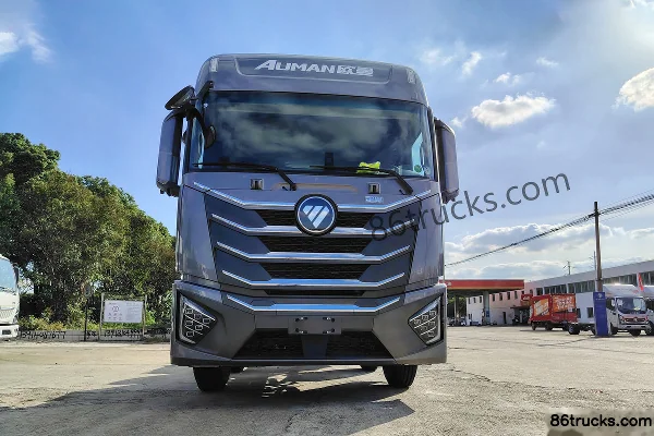 Foton Auman GTL Star Wing Pro Edition 8.5L Diesel 360hp 6X2(8 wheels) ZF 9-Speed AMT Automatic 9.58m Wing Opening Van Cargo Truck Exterior (