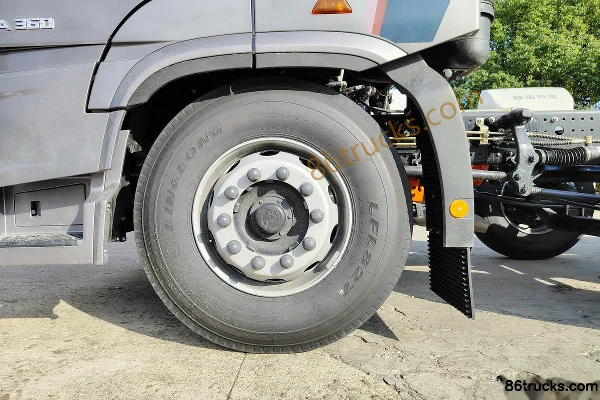 Foton Auman GTL Star Wing Pro Edition 8.5L Diesel 360hp 6X2(8 wheels) ZF 9-Speed AMT Automatic 9.58m Wing Opening Van Cargo Truck Chassis (2