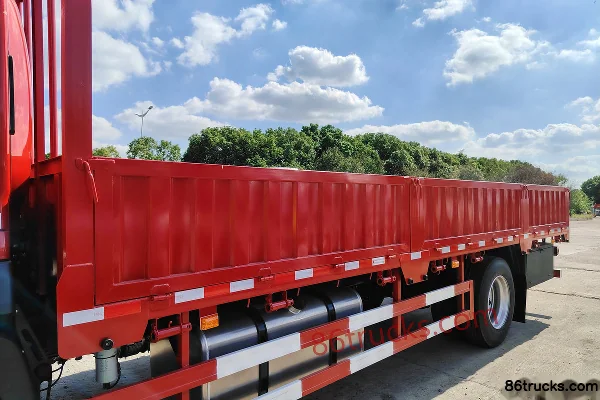 Foton Auman Xingxing 240 ch 4X2(6 roues) 6,8 m plateau ridelles Carrosserie (2) | 86Trucks