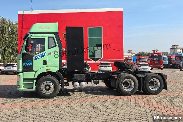 FAW Jiefang J6P 6X4(10 wheels) Electric Tractor Truck 465.99kWh Exterior (3) | 86Trucks