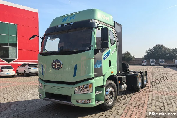 FAW Jiefang J6P 6X4(10 wheels) Electric Tractor Truck 465.99kWh Exterior (2) | 86Trucks