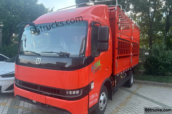 FARIZON Xingzhi H9M 4.5T 4.1m Single Row Methanol Plug-in Hybrid Range-Extended Cage Cargo Light Truck Zhixin 15kWh 4X2(6 wheels) Exterior (