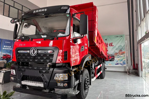Dongfeng Commercial Vehicle Tianjin KC 270hp 4X2(6 wheels) Fast Gear 10-speed 5.4m Dump Truck Exterior (3) | 86Trucks