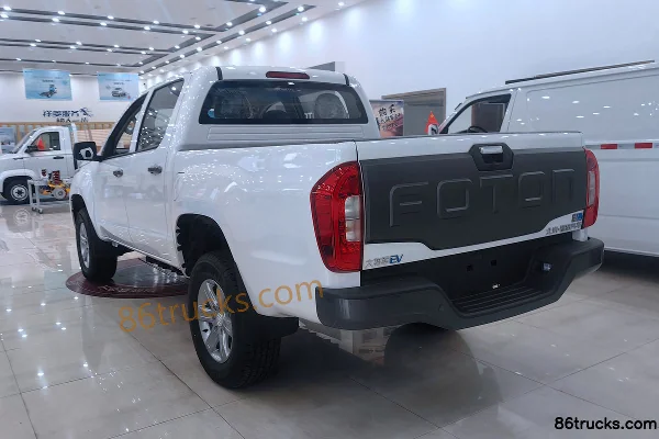 Foton General EV 2025 Model Standard Edition 2WD Standard Wheelbase Double-Row Pickup CATL 88kWh Exterior (3) | 86Trucks