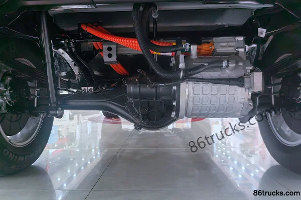 Foton General EV 2025 Model Standard Edition 2WD Standard Wheelbase Double-Row Pickup CATL 88kWh Chassis (2) | 86Trucks