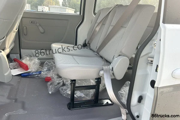 Jinbei Xinhaishi X30L 2024 Wealth Edition 110hp 1.5L Gasoline 5/6/7-Seat Micro Van (with A/C) Cargo Box (2) | 86Trucks