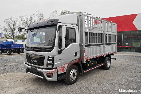 Sinotruk HOWO Hanjiang PRO 170hp 4X2(6 wheels) 4.15m AT Automatic Single Row Cargo Cage Light Truck Exterior (3) | 86Trucks
