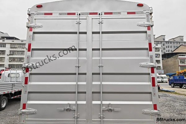 Sinotruk HOWO Hanjiang PRO 170hp 4X2(6 wheels) 4.15m AT Automatic Single Row Cargo Cage Light Truck Body (2) | 86Trucks
