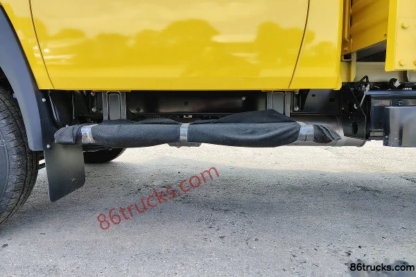 Foton Aoling M Card 1.5L 136hp 4X2(6 wheels) Gasoline 3.19m Double Row Flatbed Mini Truck Chassis (3) | 86Trucks