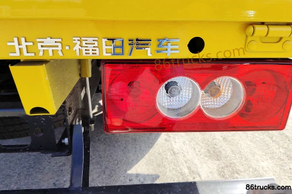 Foton Aoling M Card 1.5L 136hp 4X2(6 wheels) Gasoline 3.19m Double Row Flatbed Mini Truck Body (2) | 86Trucks