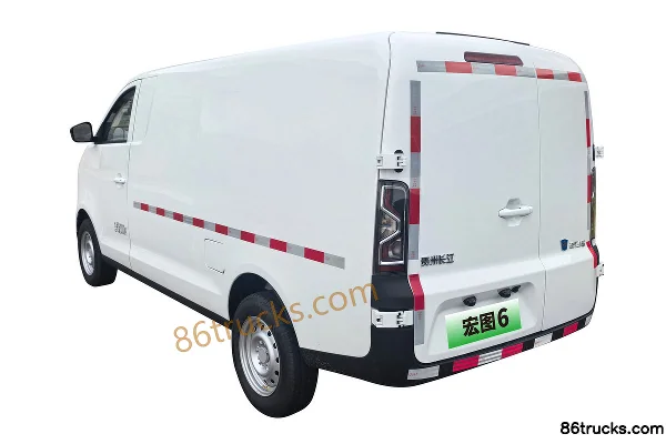 Qiwei Auto Panda Hongtu 6 2025 Edition 2 places Fourgon électrique pur CATL 41,86 kWh Extérieur (2) | 86Trucks