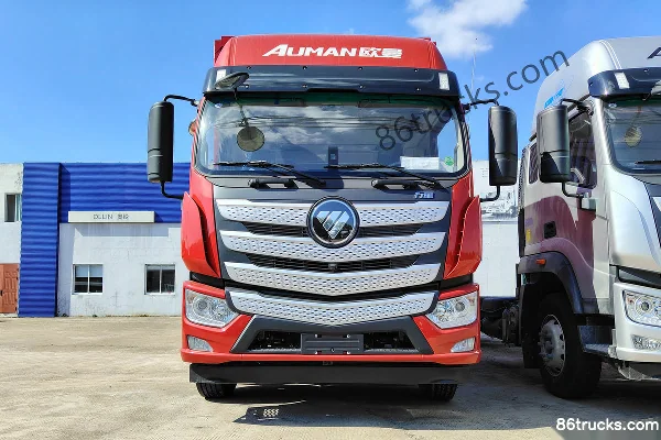 Auman Galaxy 4.5L Diesel 240hp 4X2(6 wheels) Fast Gear 8-speed 9.8m Van Cargo Truck Exterior (2) | 86Trucks