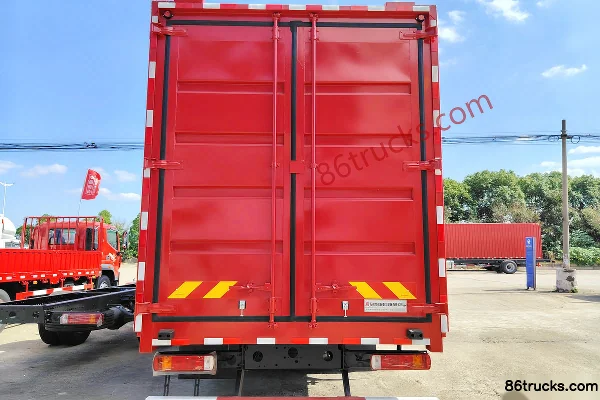 Auman Galaxy 4.5L Diesel 240hp 4X2(6 wheels) Fast Gear 8-speed 9.8m Van Cargo Truck Body (2) | 86Trucks