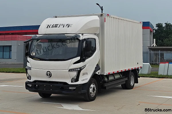 FeidiMW7 2.7L CNG 190hp 4X2(6 wheels) Shaochi 8-speed air brake 4.15m single-row van light truck Exterior (2) | 86Trucks