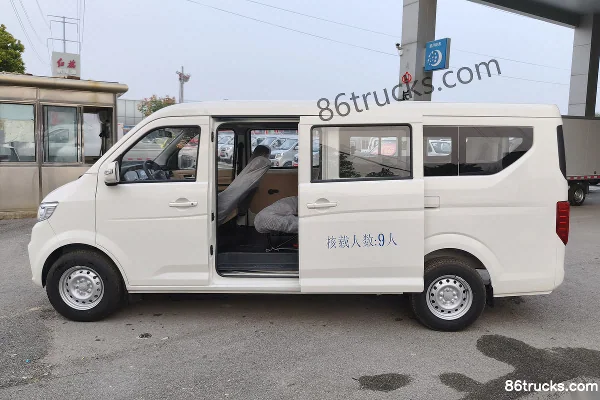 Changan Kuayue Star V7EV 2025 Comfort 9-Seat Electric Light Bus CATL 50.23kWh Cargo Box (1) | 86Trucks