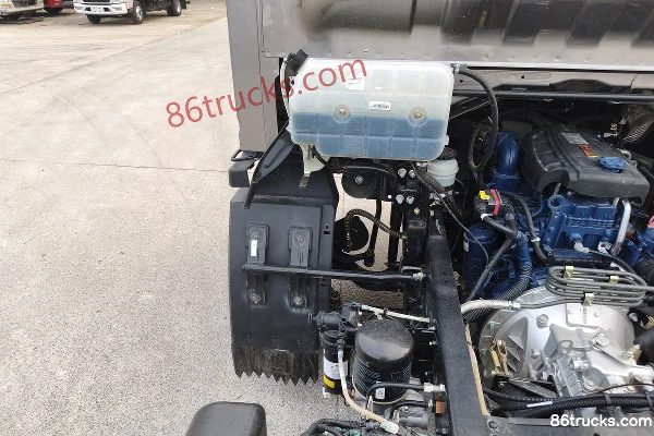 Sinotruk HOWO Hanjiang 2025 Model 170hp 4X2(6 wheels) 4.15m Single Row Flatbed Light Truck (Fast Gear 8-speed) Chassis (3) | 86Trucks