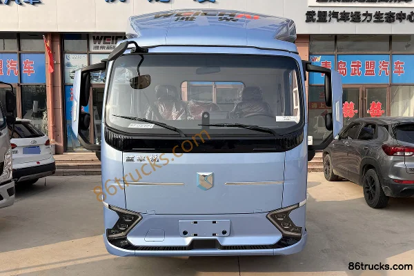 Lanqing Yue EH Pro cabine large frein à air 4,18 m camion à ridelles électrique pur à cabine simple batterie BYD 100,16 kWh 4X2(6 roues) Ext