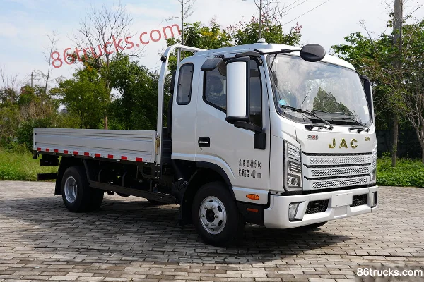 JAC A9 Comfort Edition 2.5L Diesel 170hp 4X2(6 wheels) Xingrui 6-speed 4.15m single-row van light truck Exterior