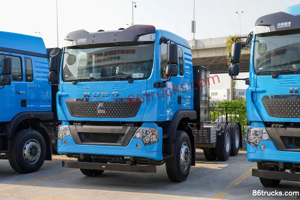 Sinotruk HOWO TX EV 6X4(10 wheels) pure electric tractor truck CATL 400kWh Exterior (3) | 86Trucks