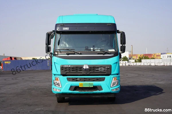 Sinotruk HOWO V7-X 6X4(10 wheels) battery swap pure electric tractor truck CATL 400kWh Exterior (2) | 86Trucks