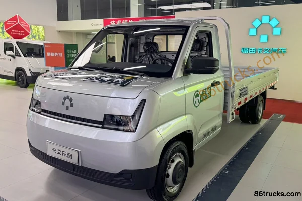 Foton LeDi Yuexing Edition+ Hydraulic Brake 3.4m Single Row Pure Electric Flatbed Mini Truck Aiyike 71.63kWh 4X2(6 wheels) Exterior (3) | 86
