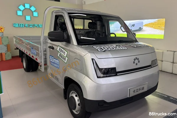 Foton LeDi Yuexing Edition+ Hydraulic Brake 3.4m Single Row Pure Electric Flatbed Mini Truck Aiyike 71.63kWh 4X2(6 wheel