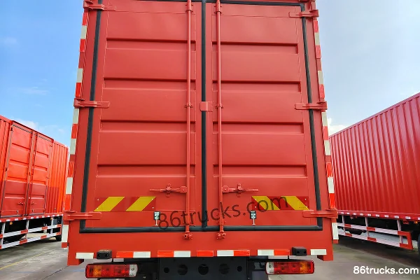 FAW Jiefang J6G Linghang Edition 320hp 6X2(8 wheels) 8.7m cage cargo truck (China VI) Body (1) | 86Trucks