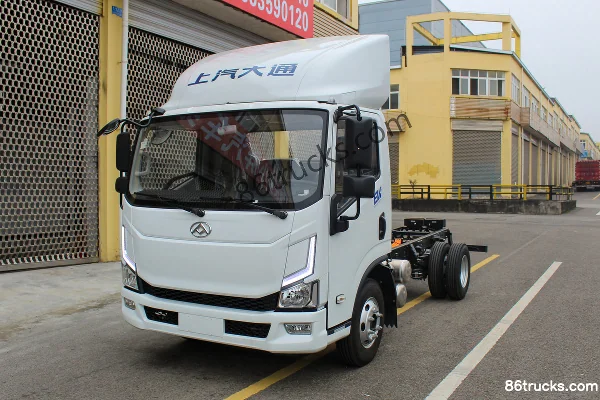 SAIC Light Truck Dana T1 Tianxing Edition 4.5T 4.17m Single Row Van Light Truck CATL 120.27kWh 4X2(6 wheels) Exterior (3) | 86Trucks