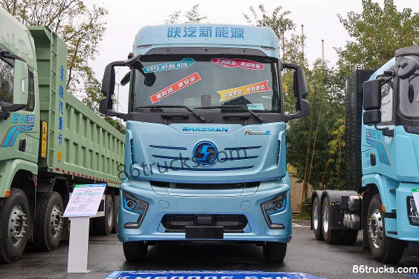 SHACMAN Delong H6000E 6X4(10 roues) tracteur routier électrique pur CATL 512,59 kWh Extérieur (2) | 86Trucks