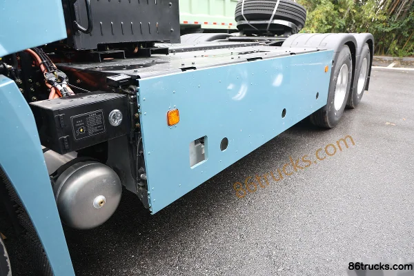 SHACMAN Delong H6000E 6X4(10 roues) tracteur routier électrique pur CATL 512,59 kWh Châssis (3) | 86Trucks