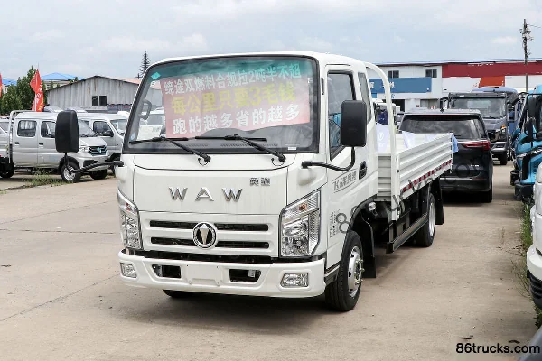 Feidi V1 Series 121 hp 4X2(6 wheels) CNG 3.85m semi-row flatbed light truck Exterior (3) | 86Trucks